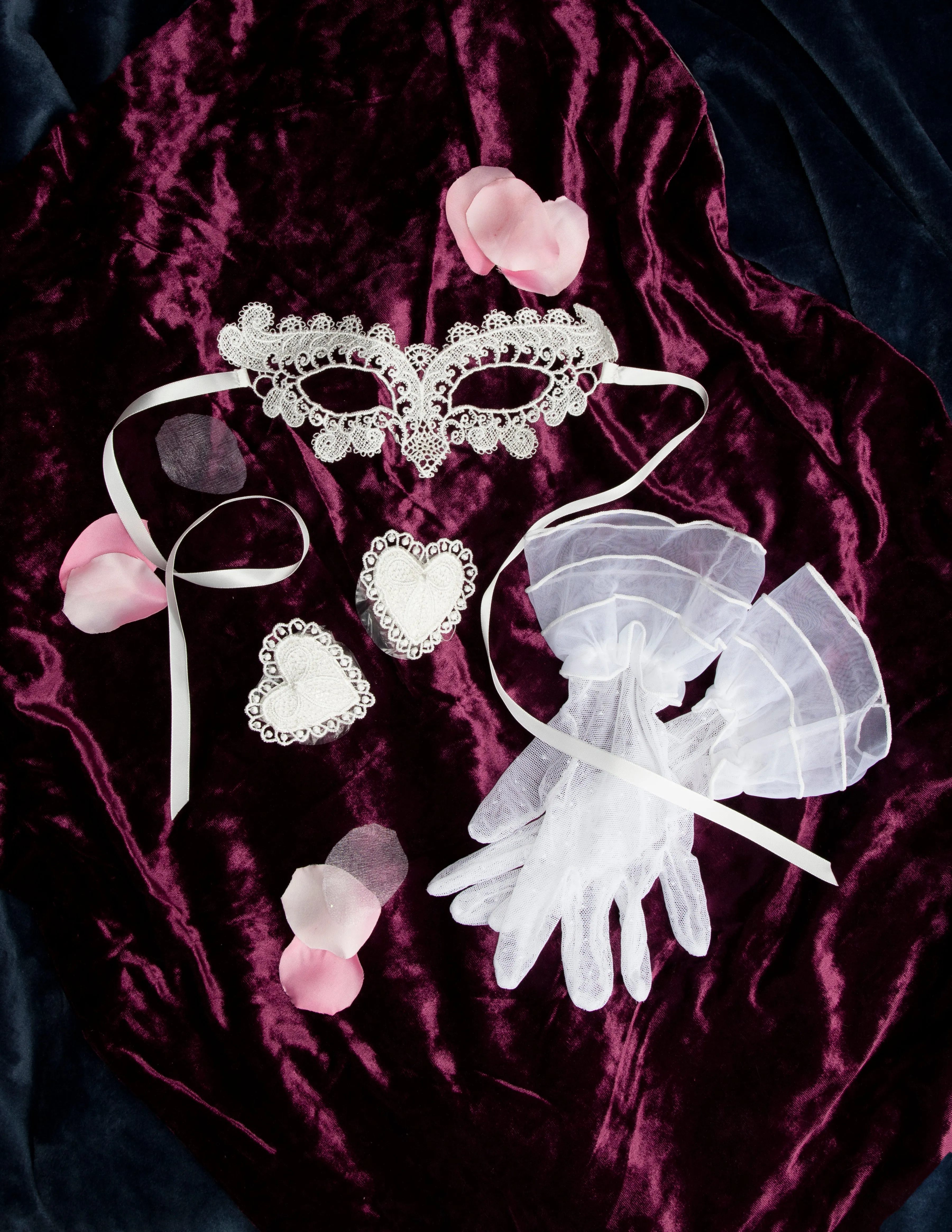 3 Piece Women's Blushing Bride Honeymoon Play Set