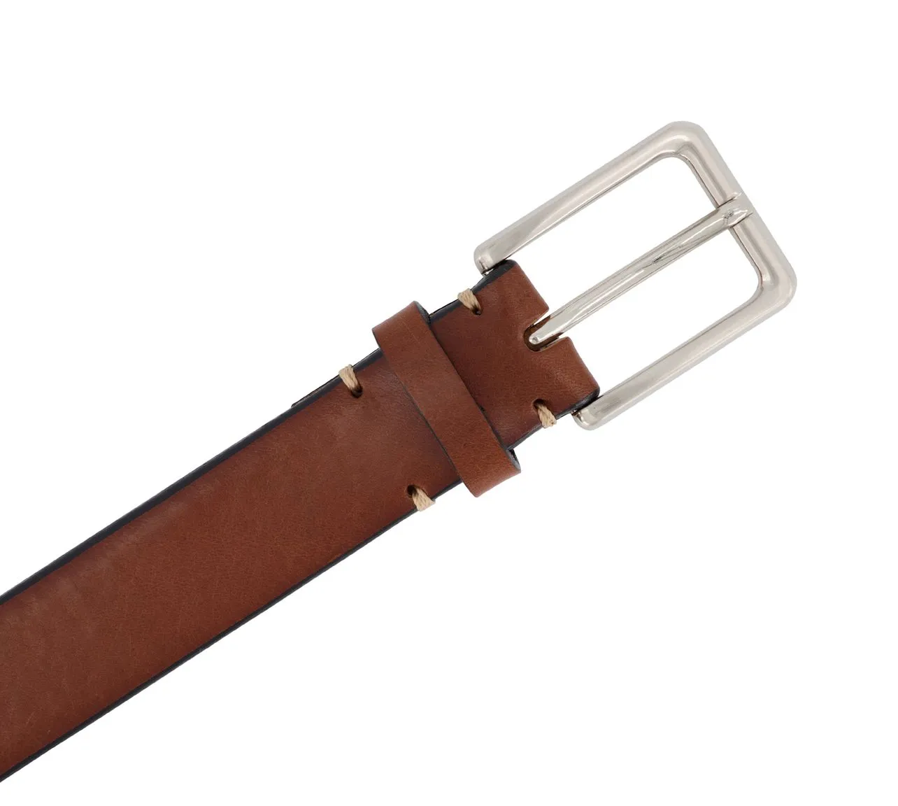 30mm Tan Leather Belt