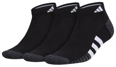 adidas Men's Cushioned 3.0 3-Pack Low Cut Socks