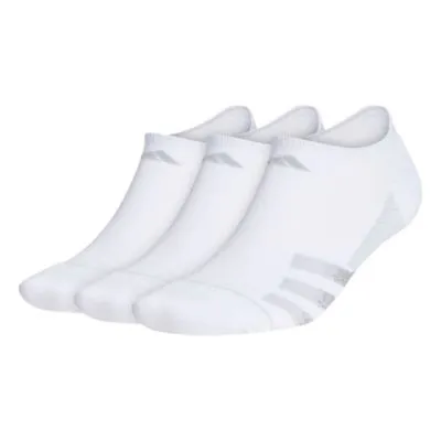 adidas Men's Superlite Stripe 3 3-Pack No Show Socks