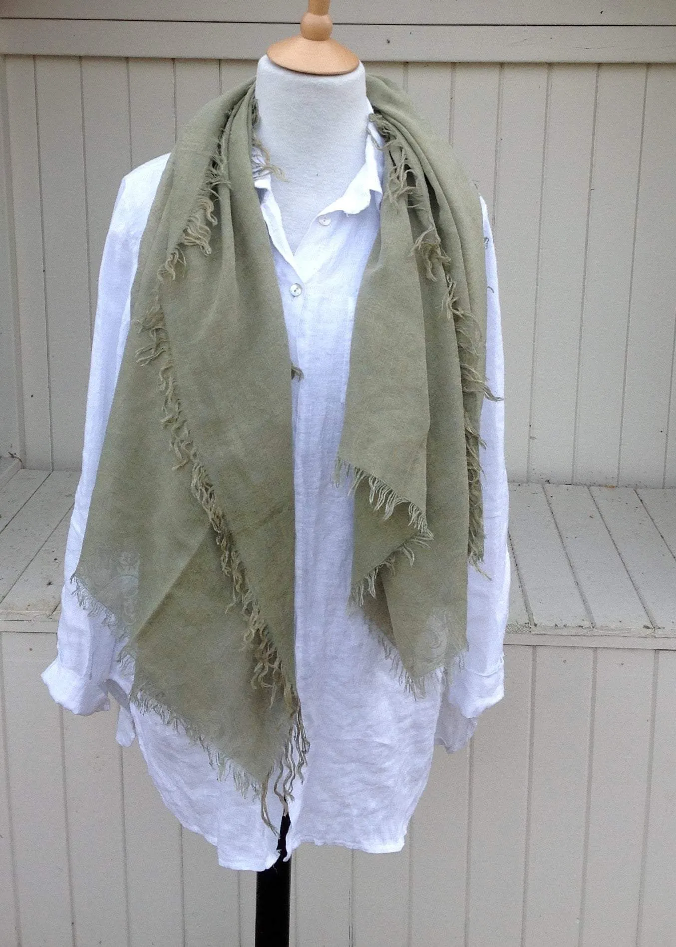 Barrali Scarf in Green