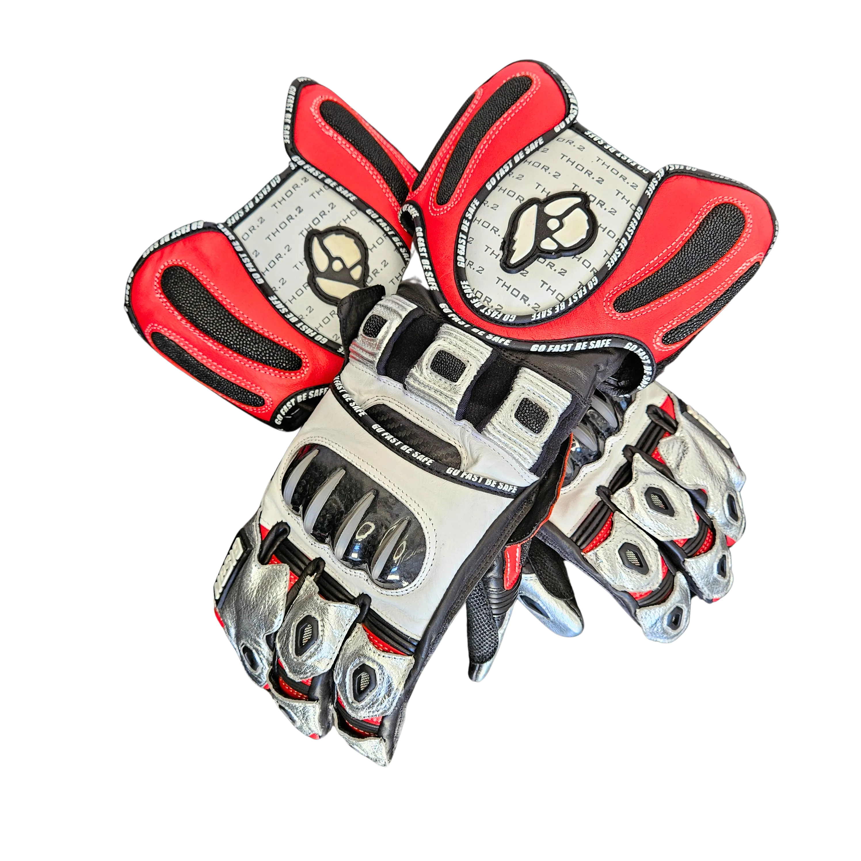 Bison Thor.2 Custom Motorcycle Racing Gloves