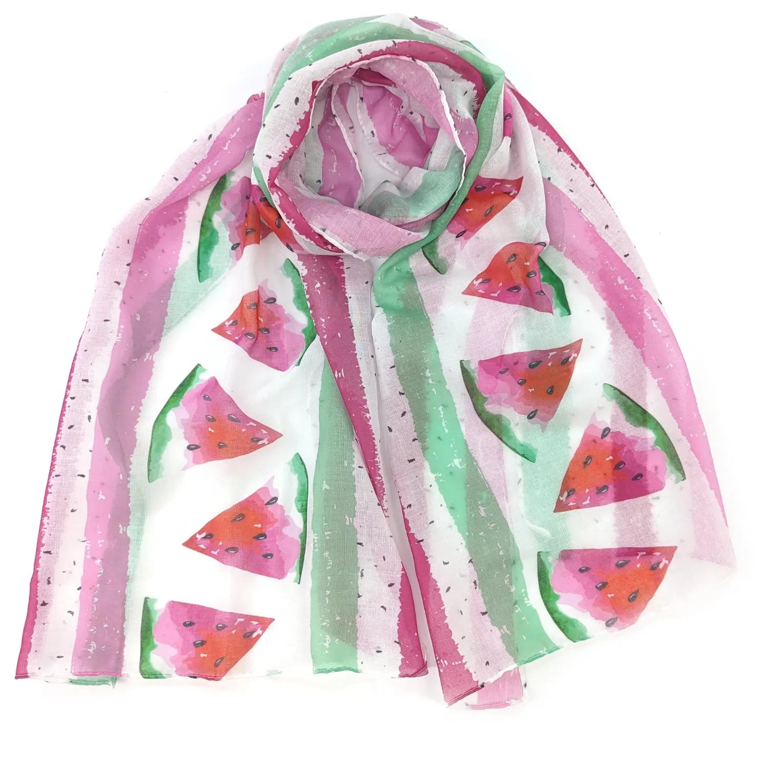 Black Ginger Wanda the Watermelon Scarf