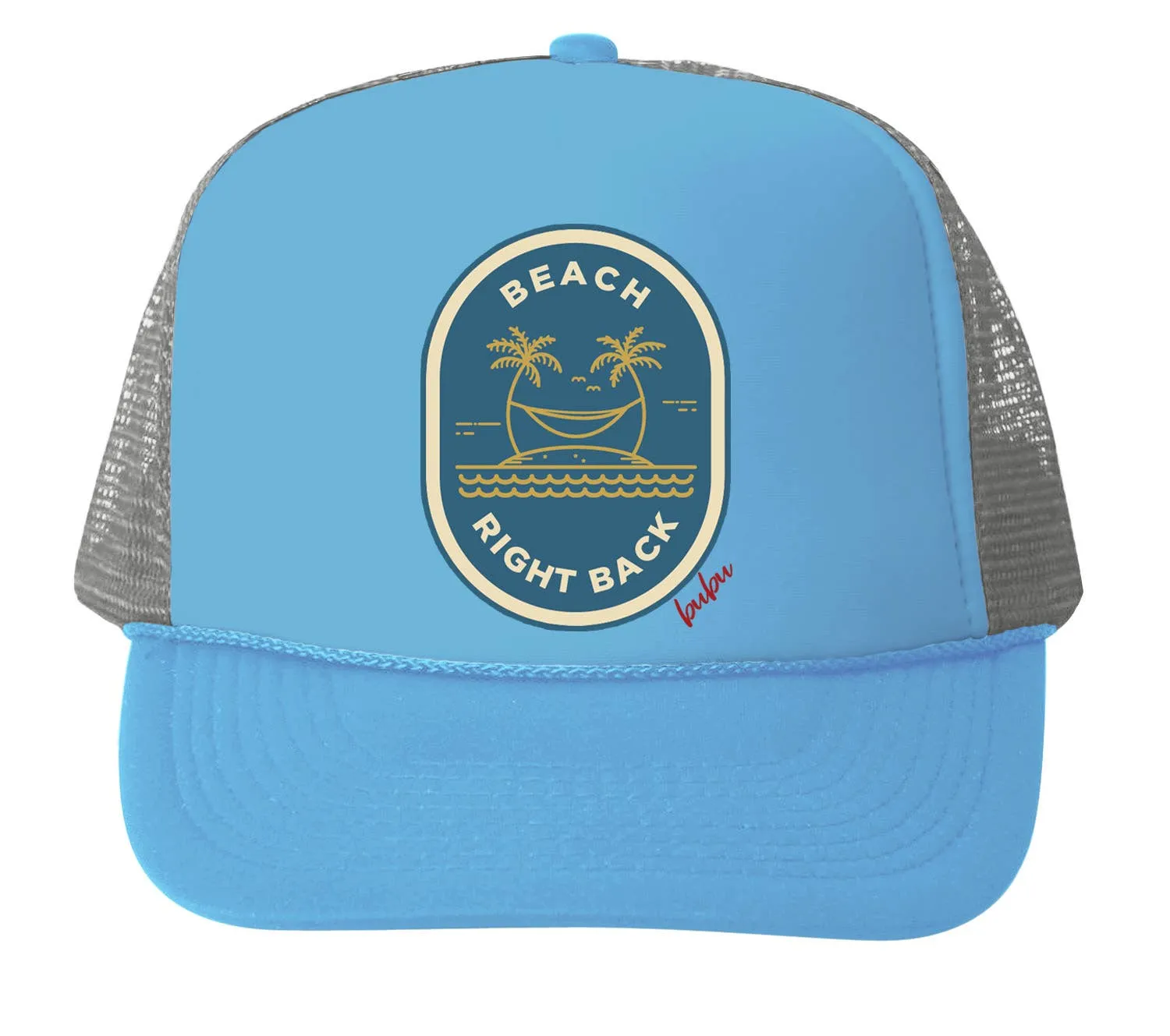 Bubu - Beach Right Back Trucker Hat (multiple colors)