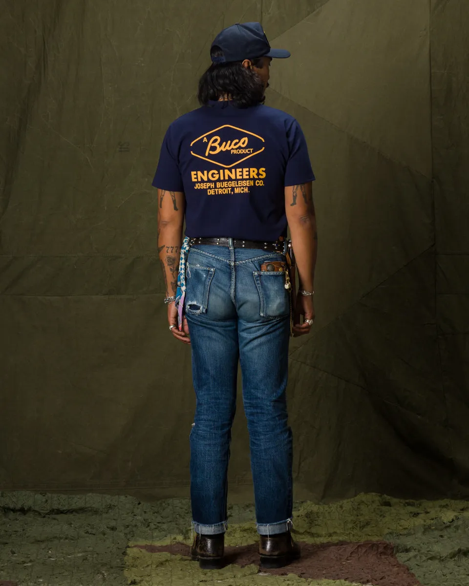 Buco Tee / Engineers - Navy