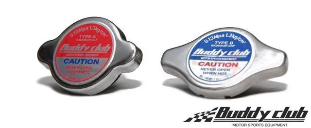 BUDDY CLUB RADIATOR CAP TYPE B BLUE TOYOTA HONDA ACURA SUZUKI DAIHATUSU BC08-RSRCT-B