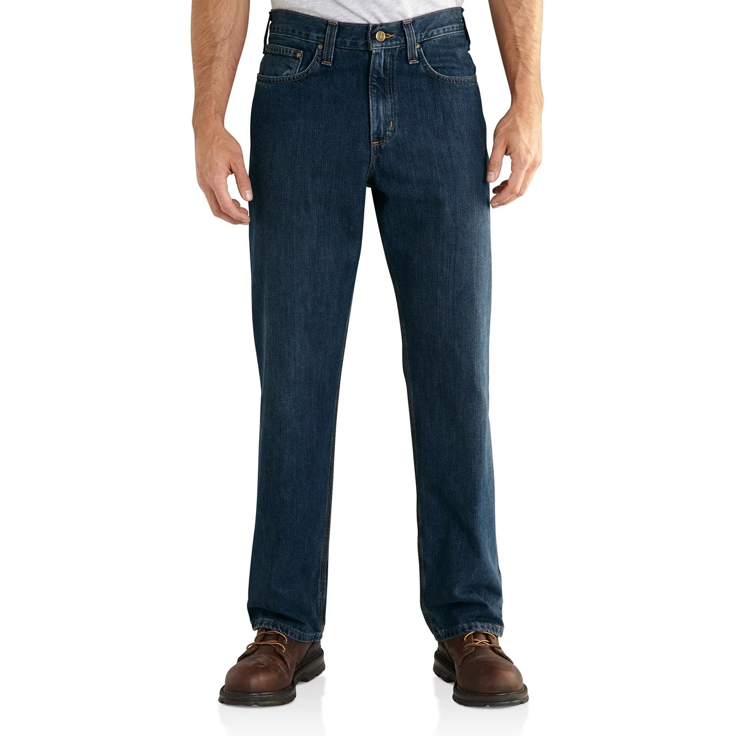 Carhartt Men's Relaxed Fit Holter Jean_Frontier