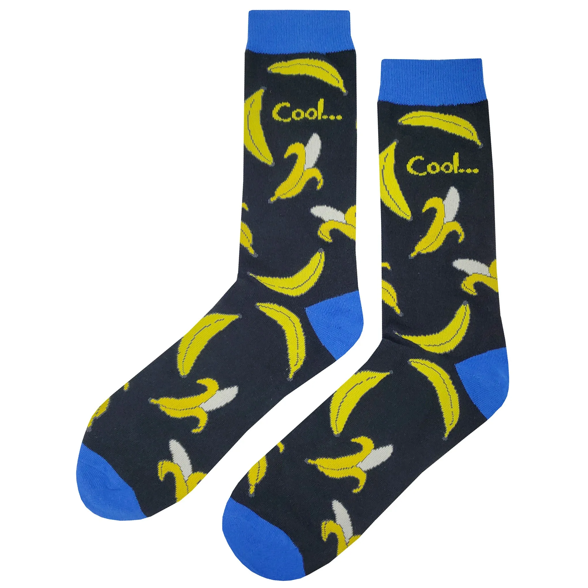 Cool Banana Blue Socks