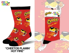 Cool Socks - Cheetos Flamin Hot Fire - Mens Crew Folded