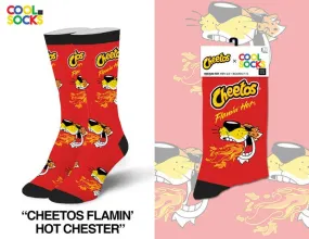 Cool Socks - Cheetos Flamin Hot - Womens Crew Folded