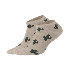 Cotton, Colourful, Cactus Themed Ankle Socks