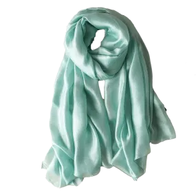 Crystal Teal Fashion Scarf