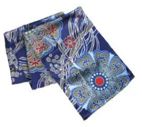 Dancing Stars on Blue - Pangborn Design Scarf