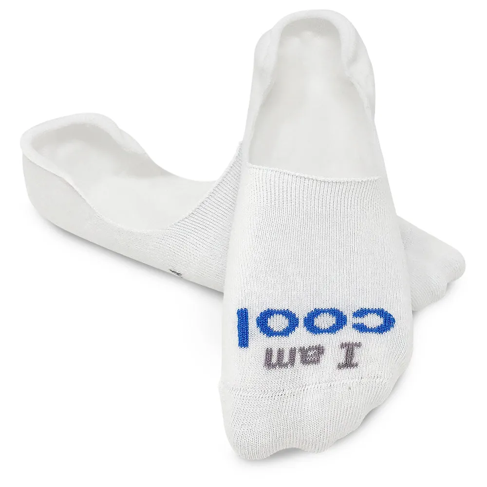 I am cool® white ultra low-cut socks