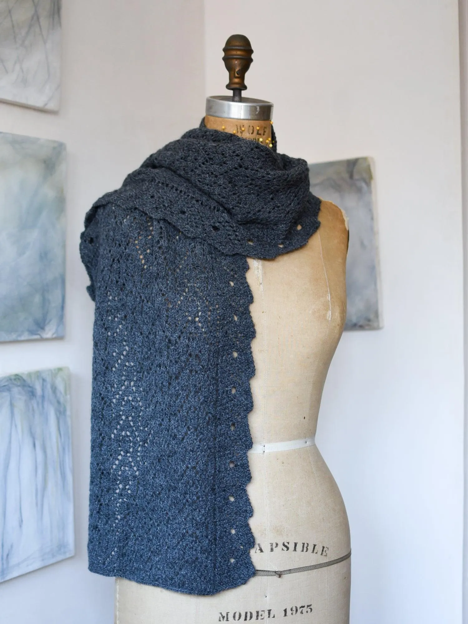 Isadora Lace Scarf <br/><small>knitting pattern</small>