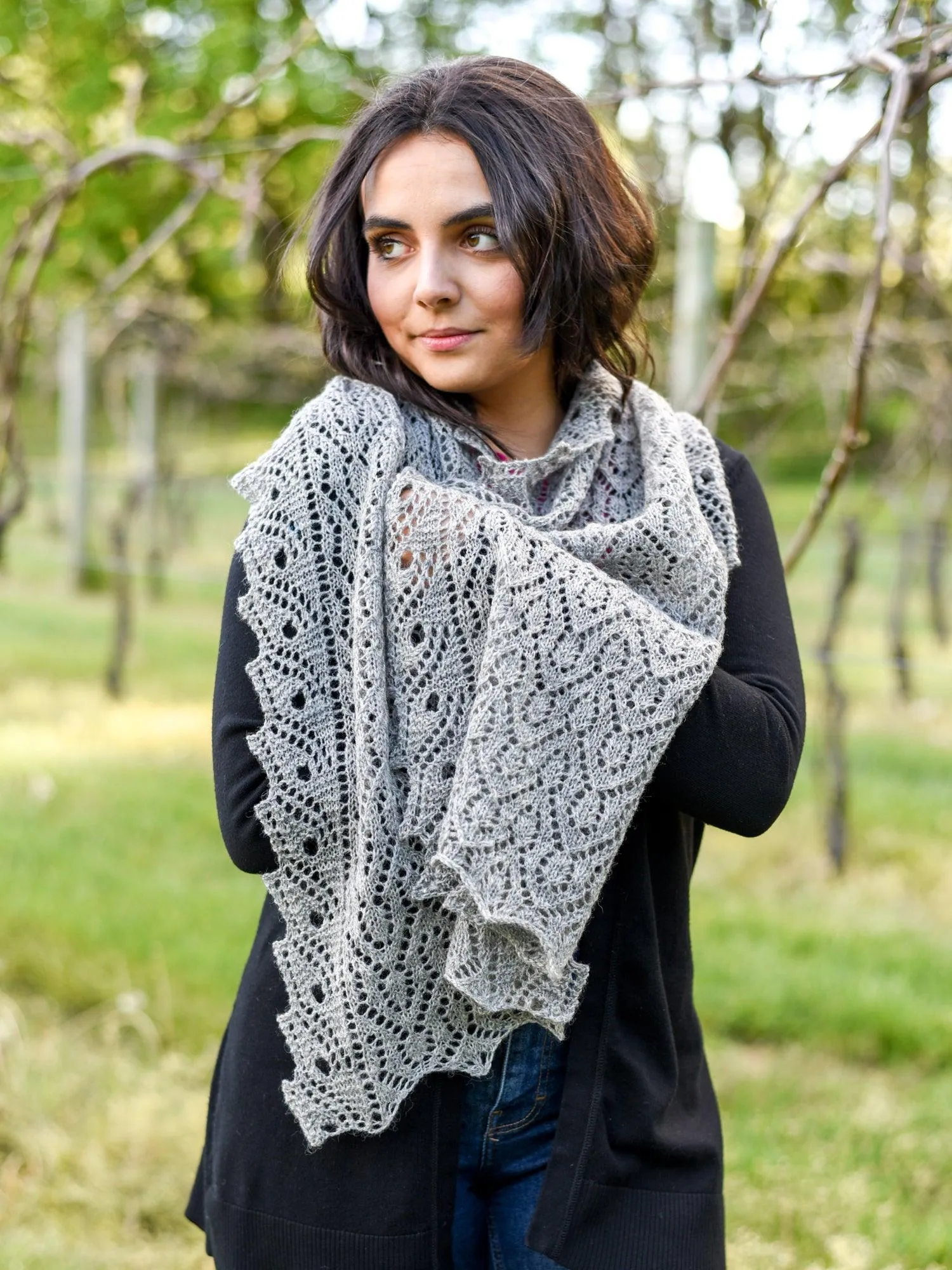 Isadora Lace Scarf <br/><small>knitting pattern</small>