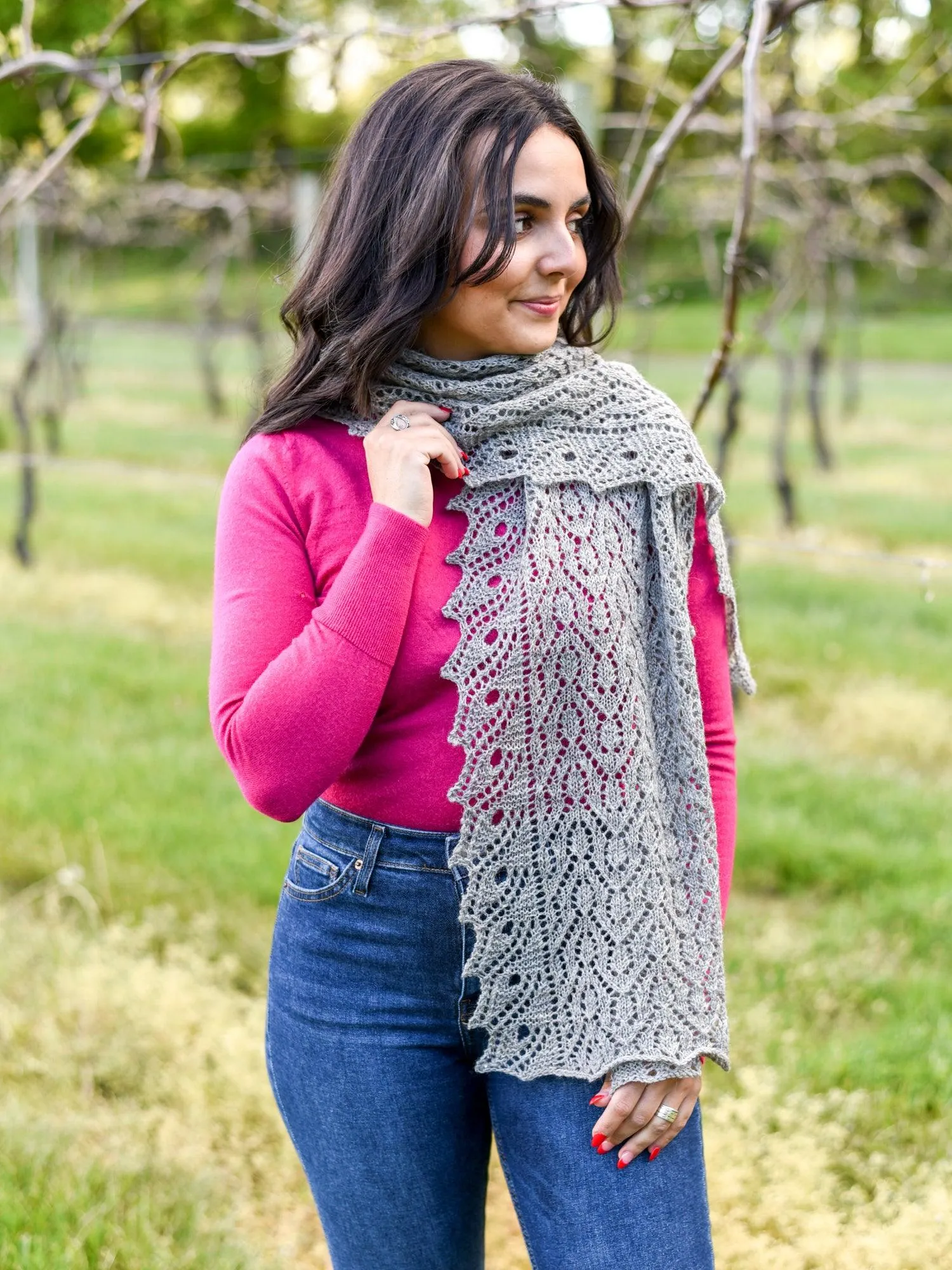 Isadora Lace Scarf <br/><small>knitting pattern</small>