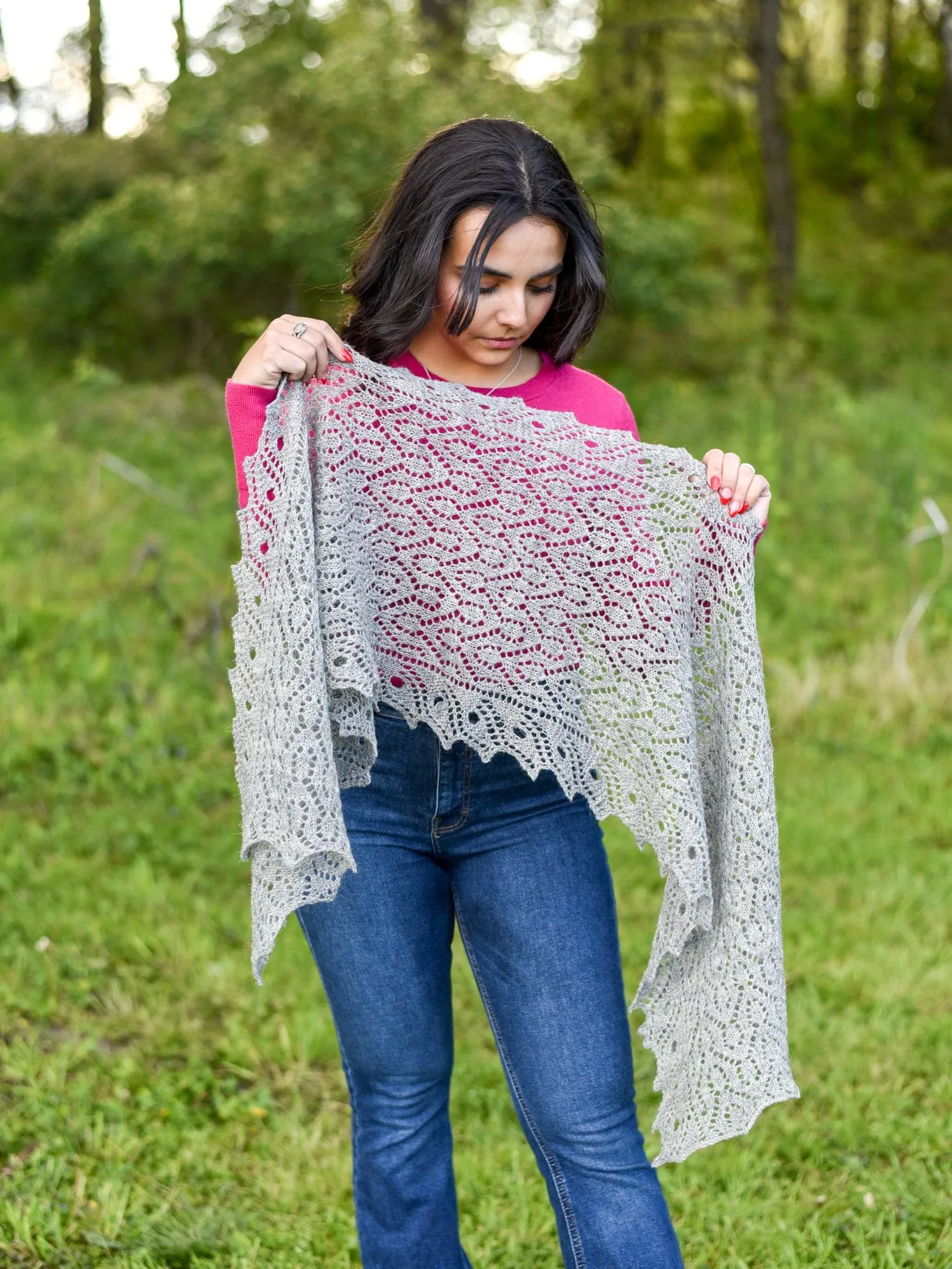 Isadora Lace Scarf <br/><small>knitting pattern</small>