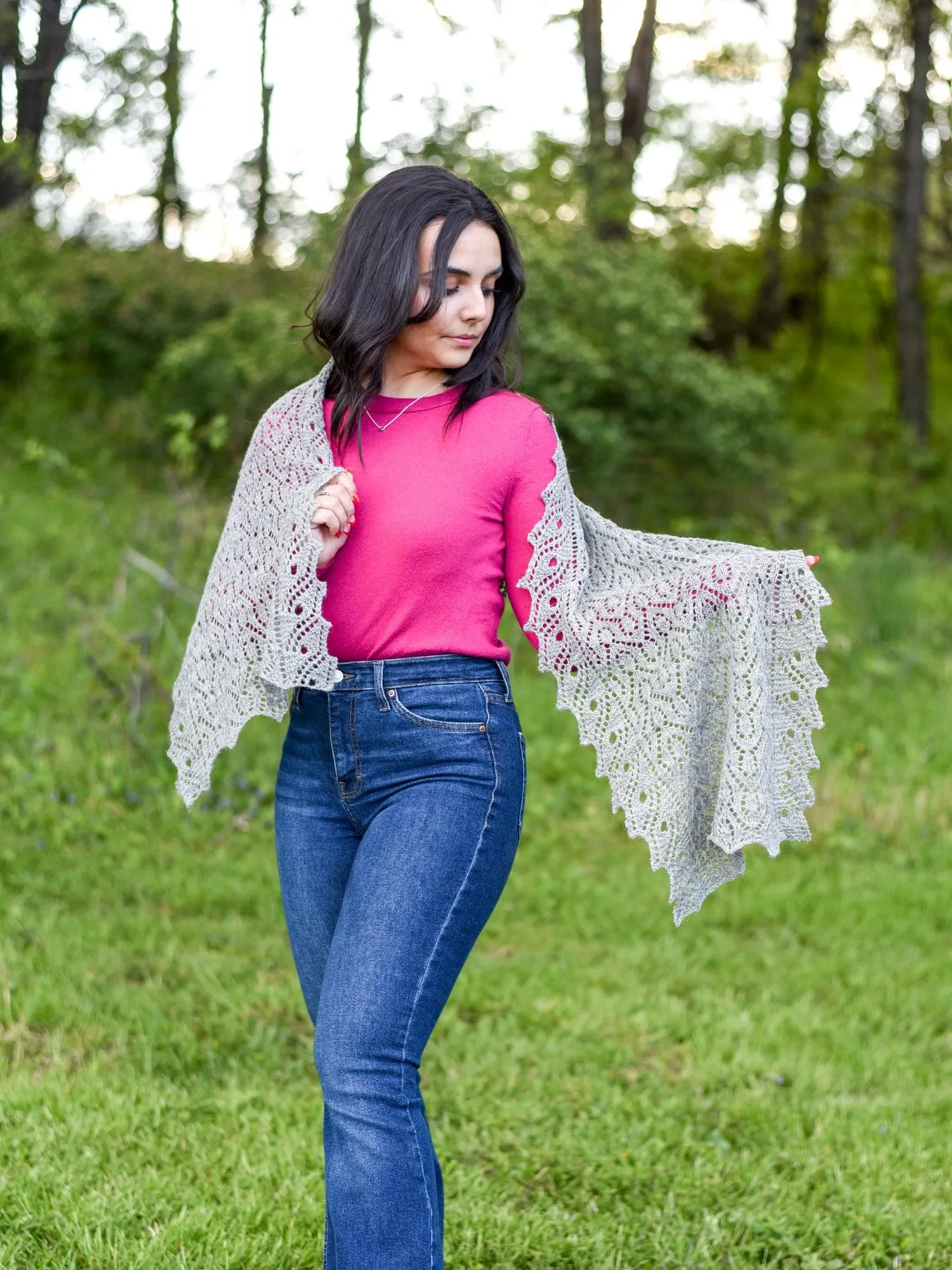 Isadora Lace Scarf <br/><small>knitting pattern</small>