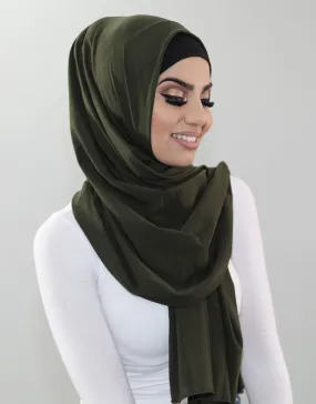 JS Jersey Scarf - Shades of Green