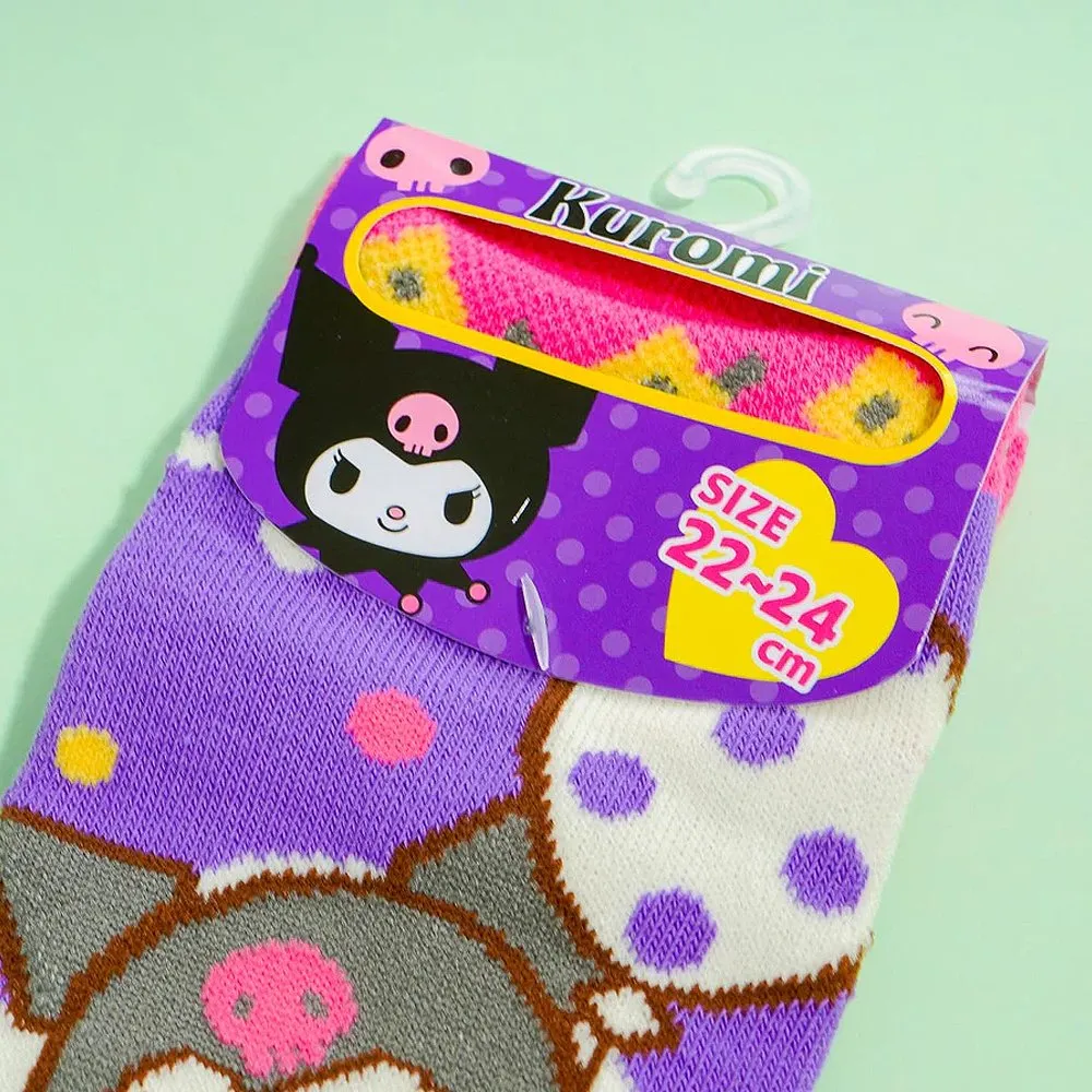 Kuromi Low-Cut Socks set :Retro