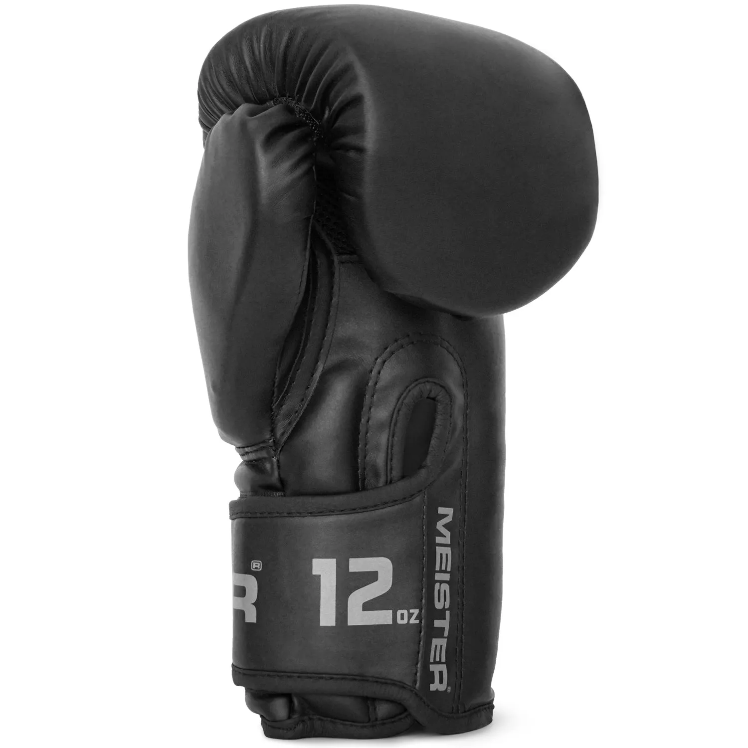 Meister 12oz [CRITICAL] Boxing Gloves - Matte Black