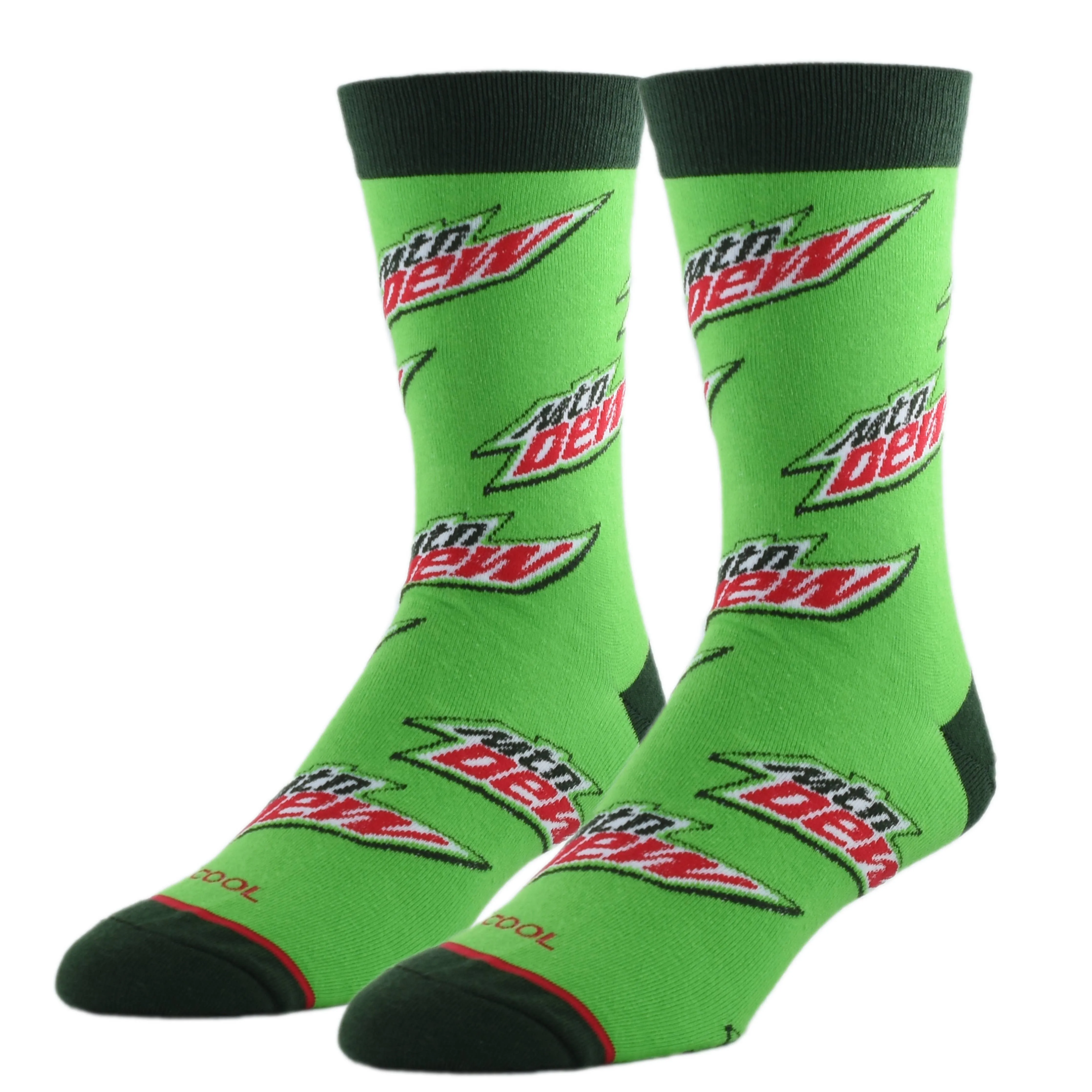 Mountain Dew All Over Socks