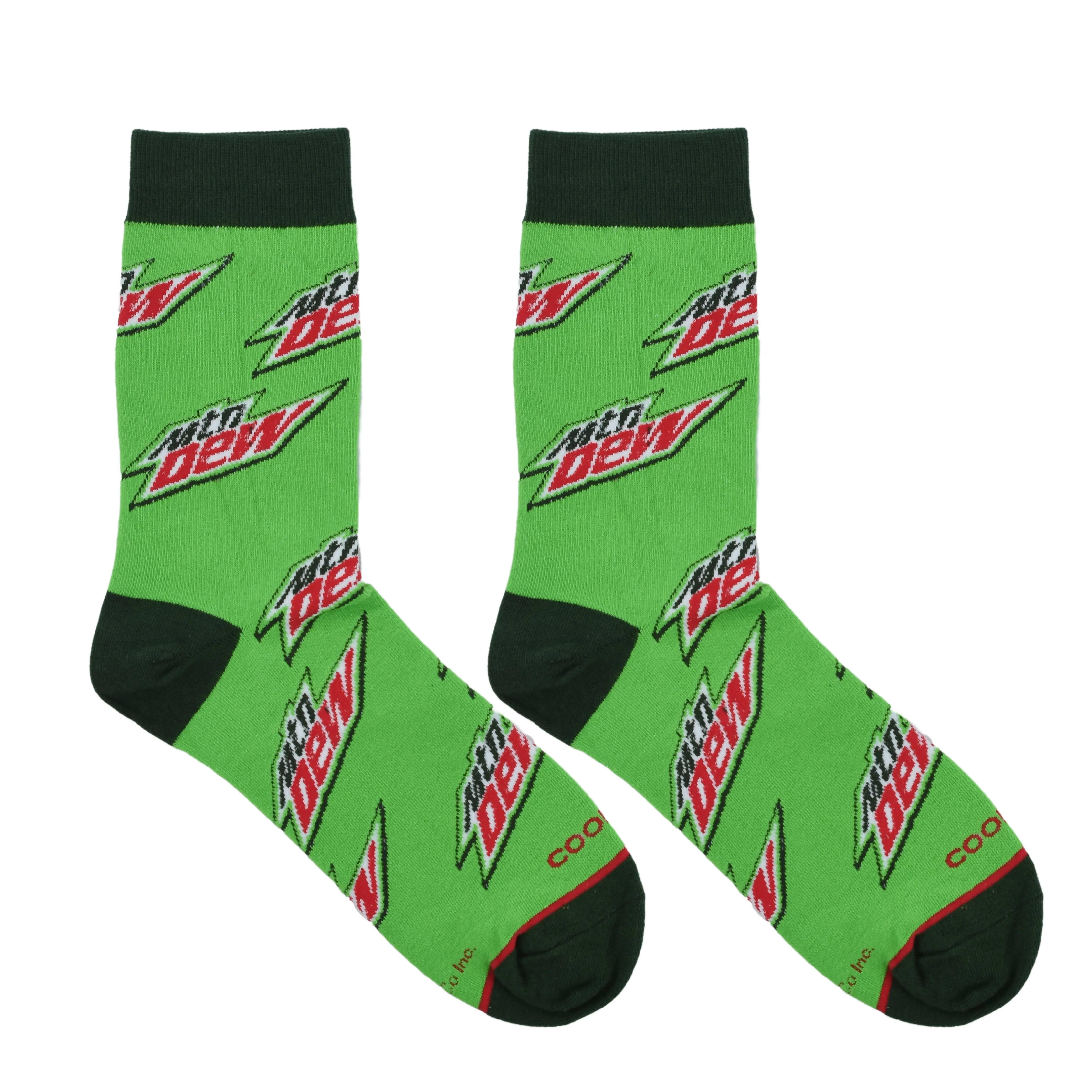 Mountain Dew All Over Socks