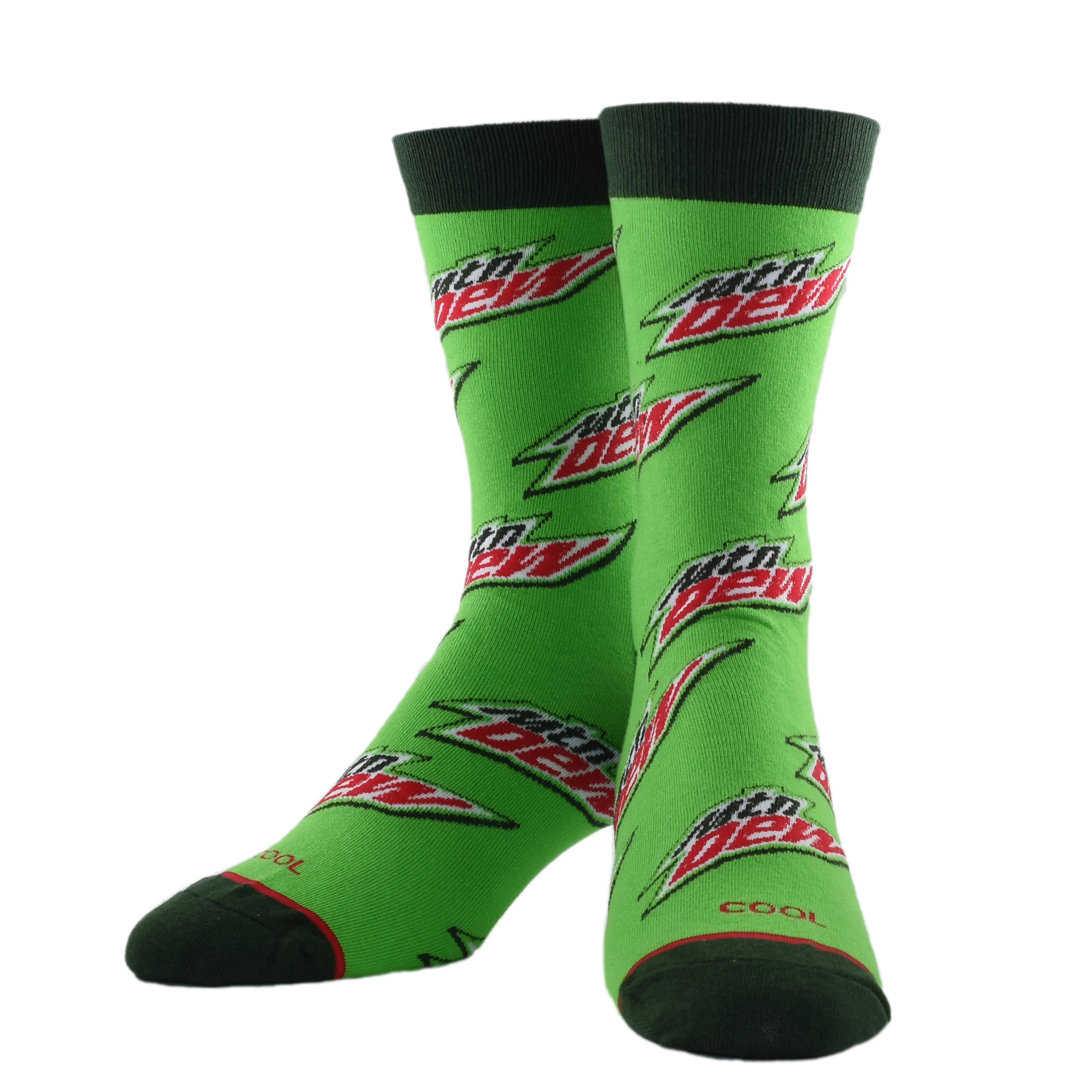 Mountain Dew All Over Socks