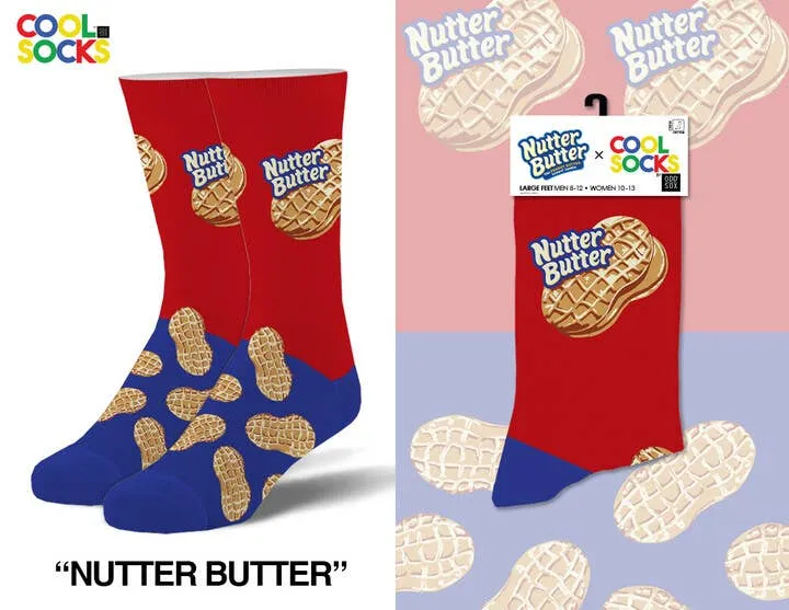 Nutter Butter - Mens Crew Socks