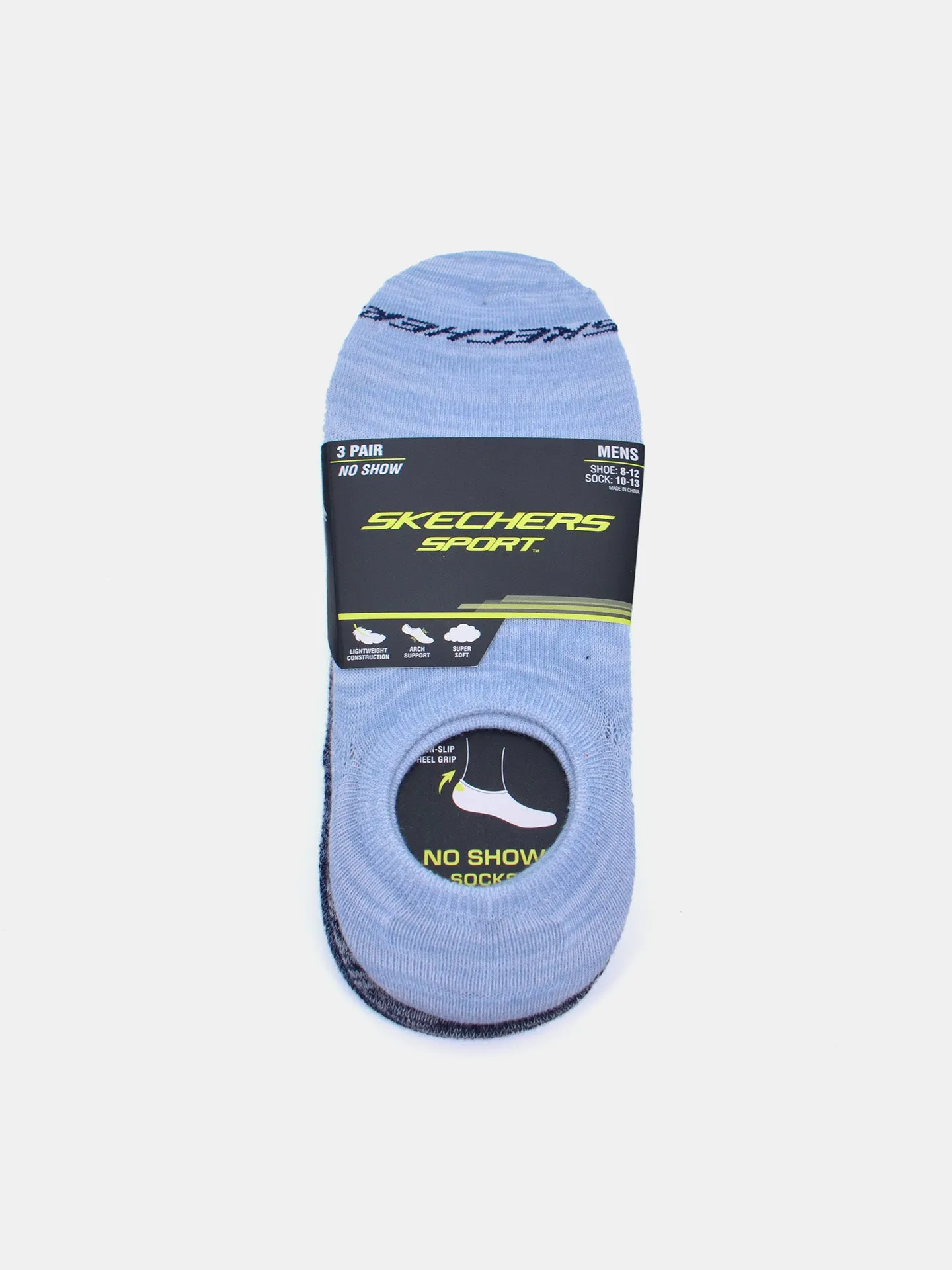 Skechers Men's No Show Sport Socks