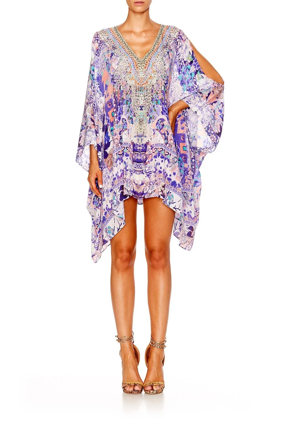 SPLIT SHOULDER SHORT KAFTAN STILL LIFE