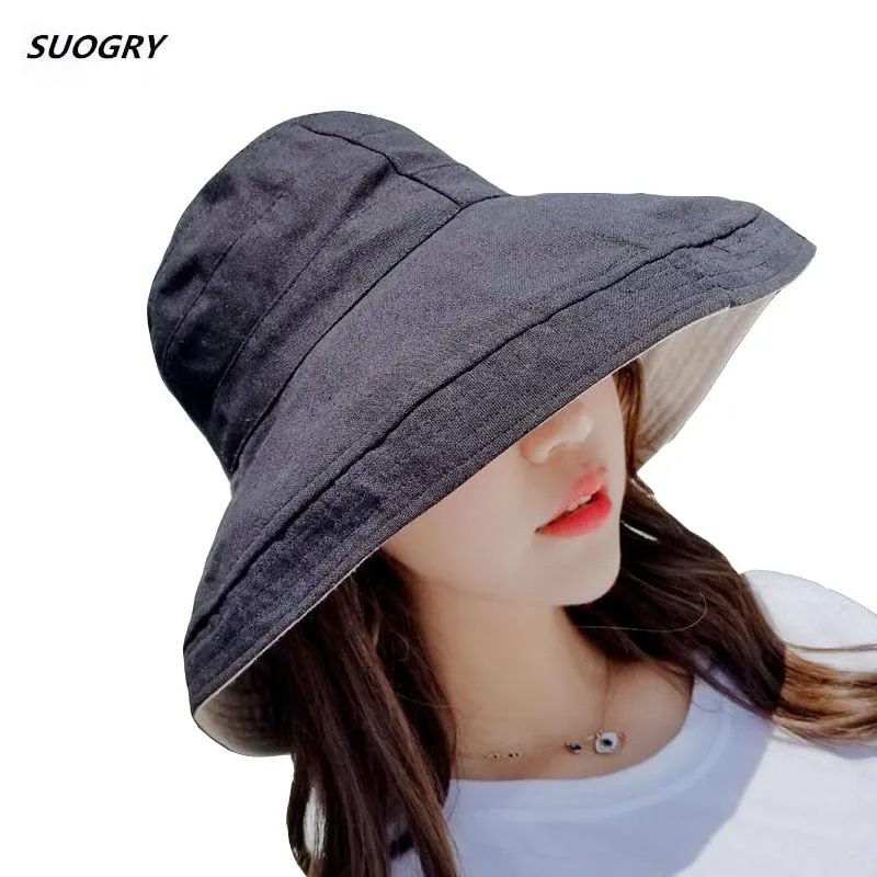 Sun Hat Anti-UV Cotton Summer Hat