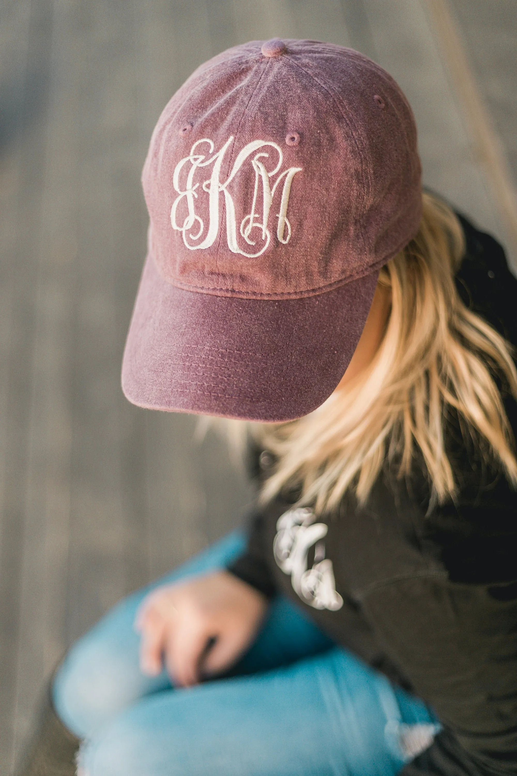 Womens Baseball Cap Monogrammed Hats